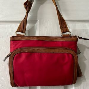 ClarksNWT red crossbody.
